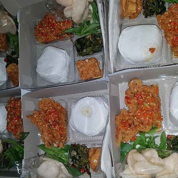 nasi kotak Dukuh Pakis - Surabaya