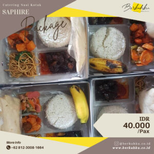 Paket Nasi Kotak - Saphire